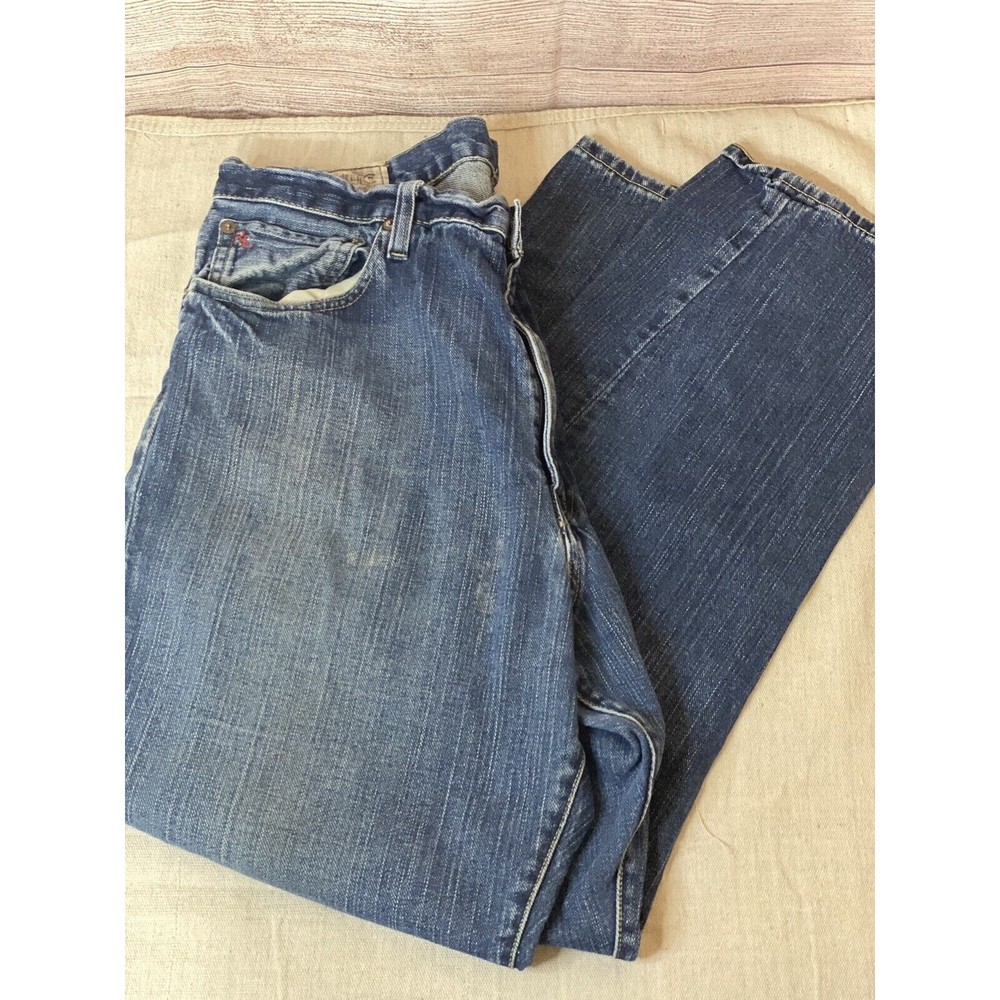 VTG 90s Ralph Lauren Polo Jeans Co Mens 36x30 Denim Blue Jeans 100% Cotton. RL